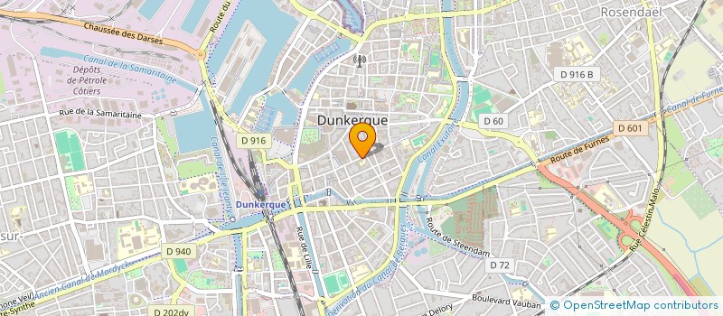 localisation de l'entreprise SCI LORA à DUNKERQUE