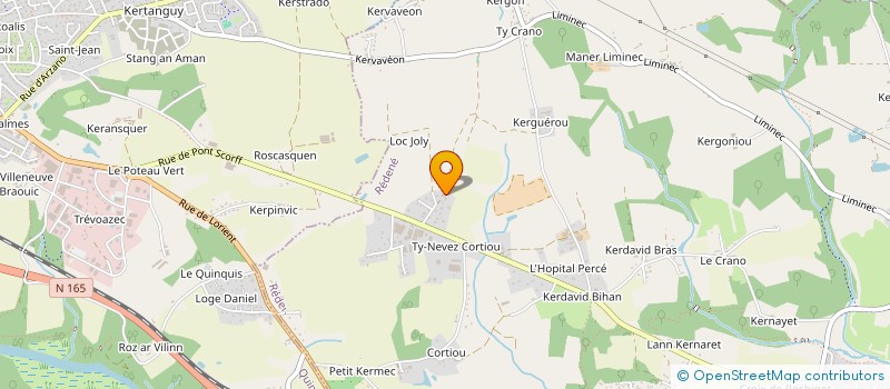 localisation de l'entreprise SCI LORA  REDENE