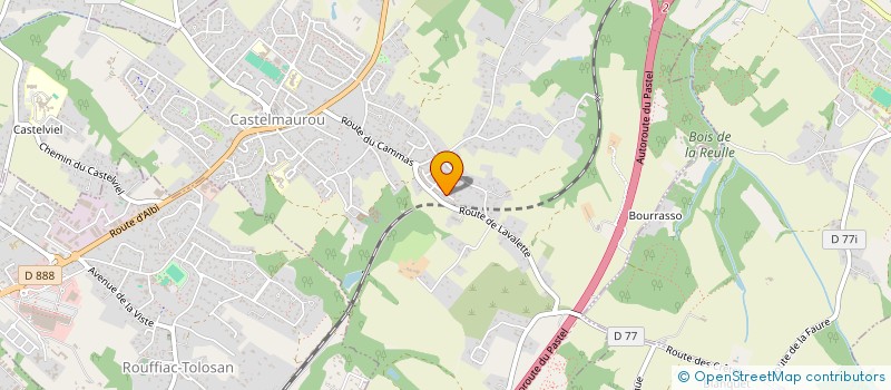 localisation de l'entreprise SCI LORADA  CASTELMAUROU