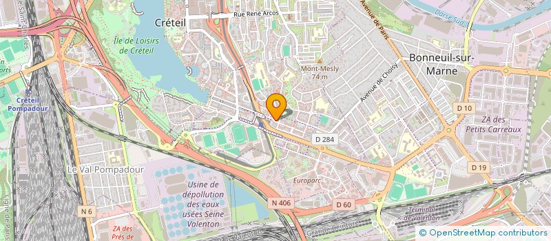 localisation de l'entreprise SCI LORAEL à CRETEIL
