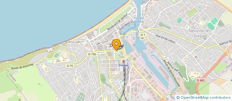 localisation de l'entreprise SCI LORAIN  DIEPPE