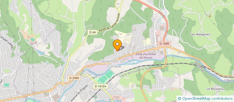 localisation de l'entreprise SCI LORAINE à MALEMORT