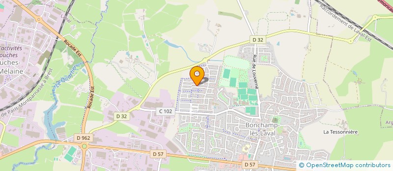 localisation de l'entreprise SCI LORANE  GUERANDE