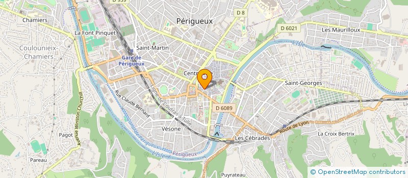 localisation de l'entreprise SCI LORANY à PERIGUEUX