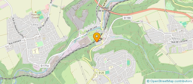 localisation de l'entreprise SCI LORBAT  REHON