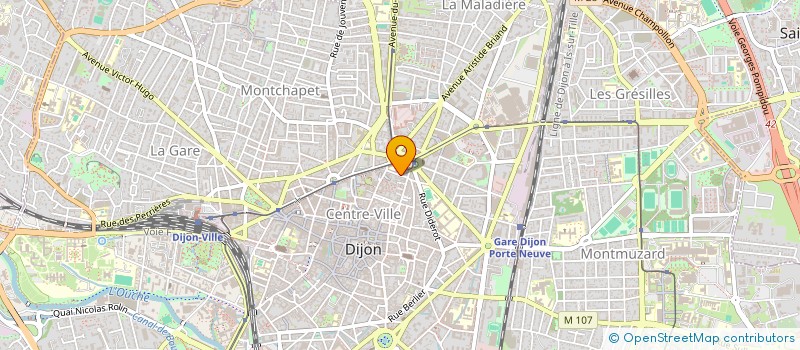 localisation de l'entreprise SCI LORCA à DIJON