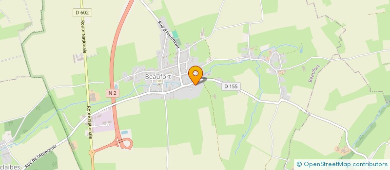 localisation de l'entreprise SCI LORCZT  BEAUFORT