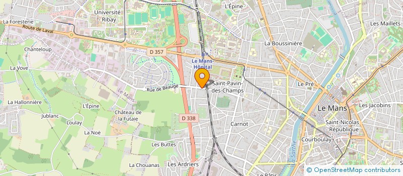 localisation de l'entreprise SCI LORD  LE MANS