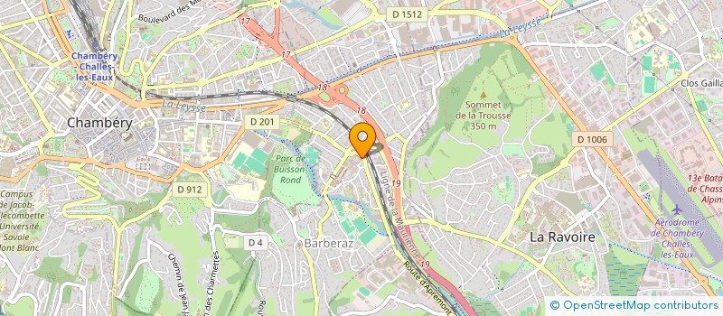 localisation de l'entreprise SCI LORE  BARBERAZ