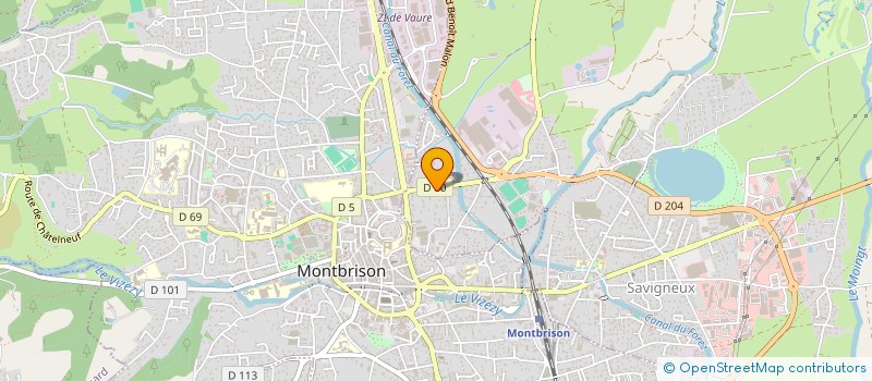 localisation de l'entreprise SCI LORELAI  SAVIGNEUX