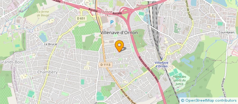 localisation de l'entreprise SCI LORELEI à VILLENAVE-D'ORNON