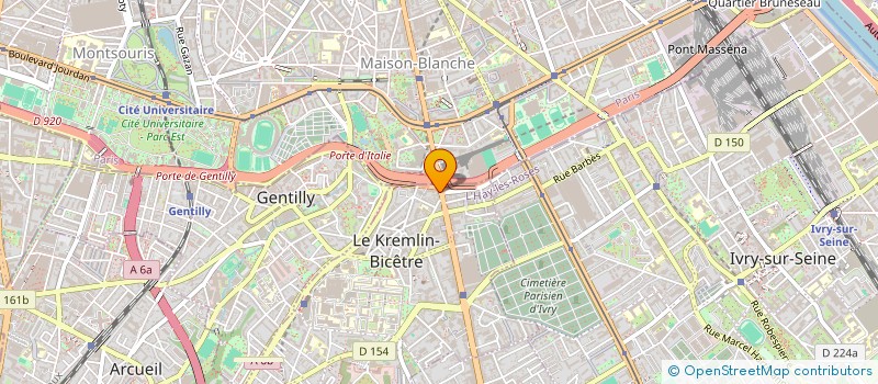 localisation de l'entreprise SCI LOREMI à LE KREMLIN-BICETRE