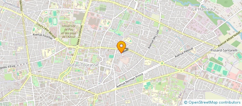 localisation de l'entreprise SCI LORENMA à PAU