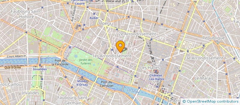 localisation de l'entreprise SCI LORENTINO  PARIS