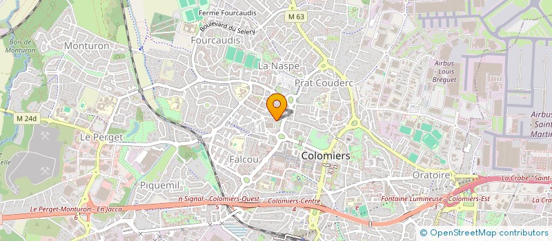 localisation de l'entreprise SCI LORENZ à COLOMIERS