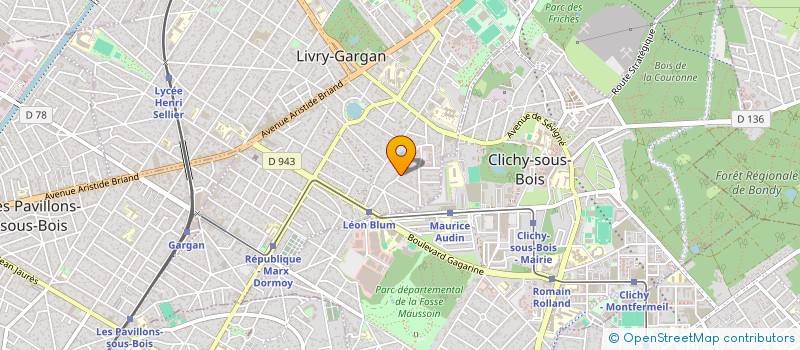 localisation de l'entreprise SCI LORENZO à LIVRY-GARGAN