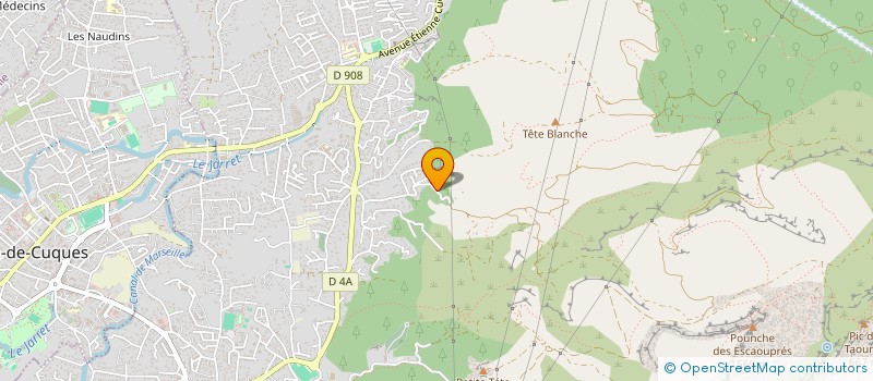 localisation de l'entreprise SCI LORETTE  ALLAUCH