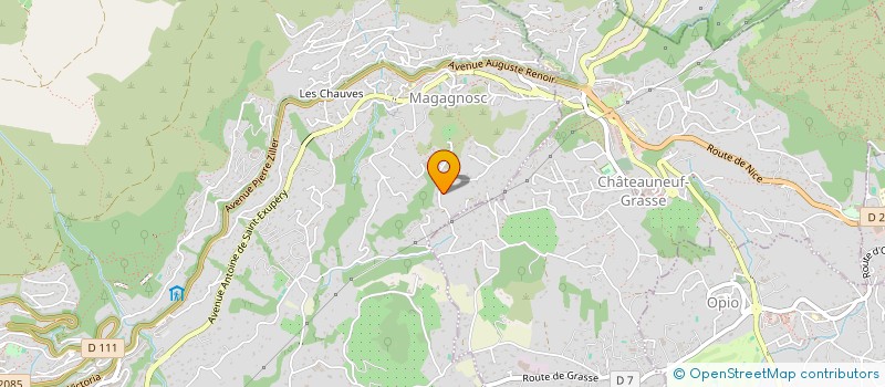 localisation de l'entreprise SCI LOREVA à GRASSE