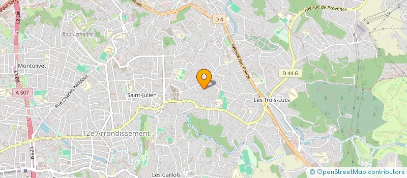 localisation de l'entreprise SCI LOREVAL à MARSEILLE