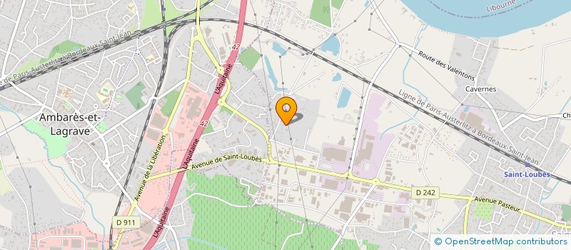 localisation de l'entreprise SCI LORGRANEY  SAINT-LOUBES