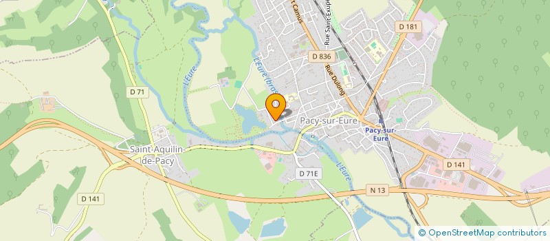 localisation de l'entreprise SCI LORI  PACY-SUR-EURE