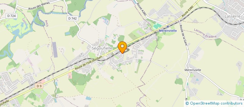 localisation de l'entreprise SCI LORICIEN  SEGOUFIELLE