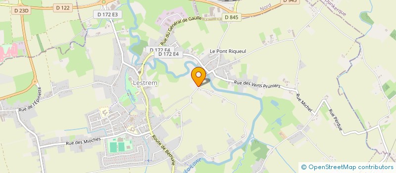 localisation de l'entreprise SCI LORIDAN FACON  LESTREM