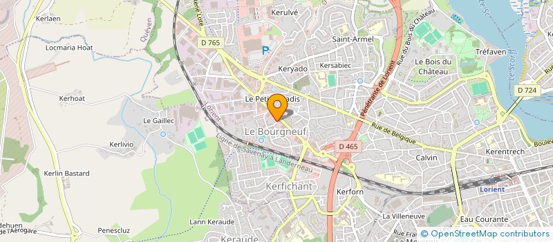 localisation de l'entreprise SCI LORIENT 3 à LORIENT