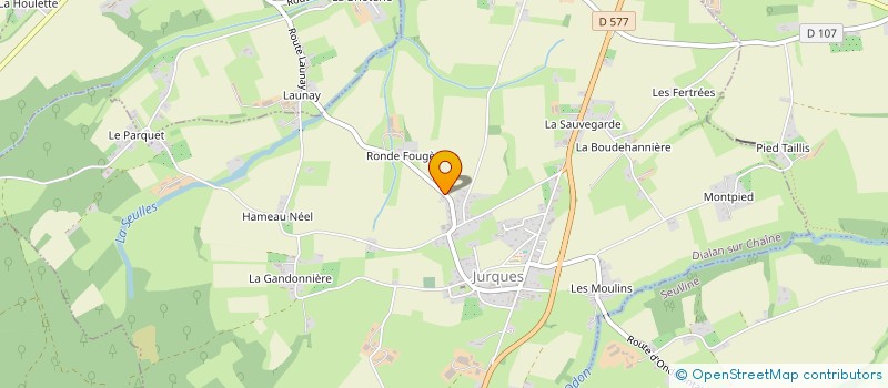 localisation de l'entreprise SCI LORILLU  DIALAN SUR CHAINE