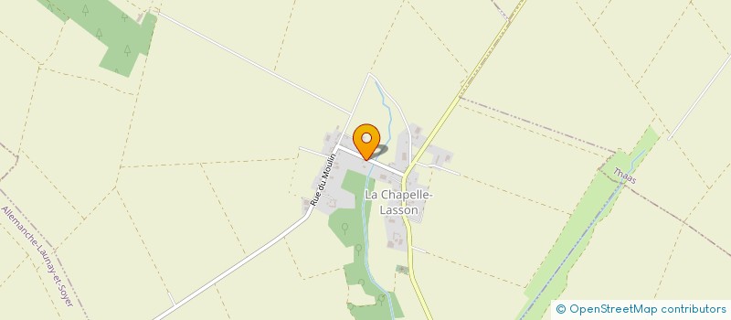 localisation de l'entreprise SCI LORIN  LA CHAPELLE-LASSON