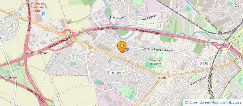 localisation de l'entreprise SCI LORIN-BAZILE  TINQUEUX