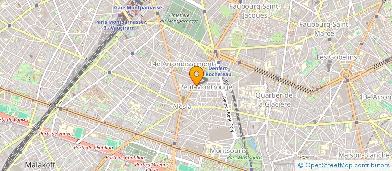 localisation de l'entreprise SCI LORINA  PARIS