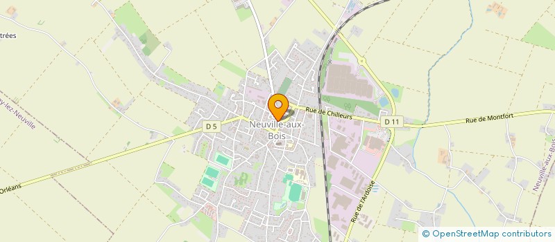 localisation de l'entreprise SCI LORINBAULT à NEUVILLE-AUX-BOIS