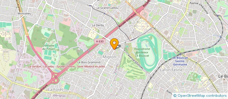 localisation de l'entreprise SCI LORIS  EYSINES