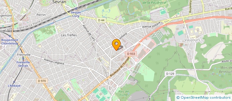 localisation de l'entreprise SCI LORIVA à LIVRY-GARGAN