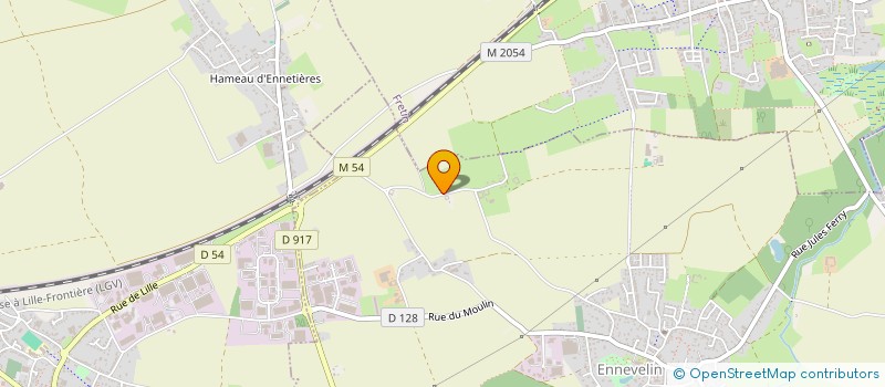 localisation de l'entreprise SCI LORIVAL à ENNEVELIN