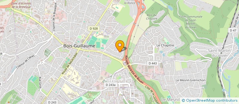 localisation de l'entreprise SCI LORIVON à BOIS-GUILLAUME