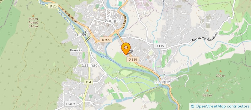 localisation de l'entreprise SCI LORM  LAROQUE