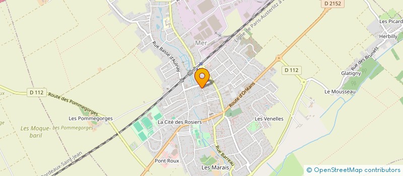 localisation de l'entreprise SCI LORMAIN  MER