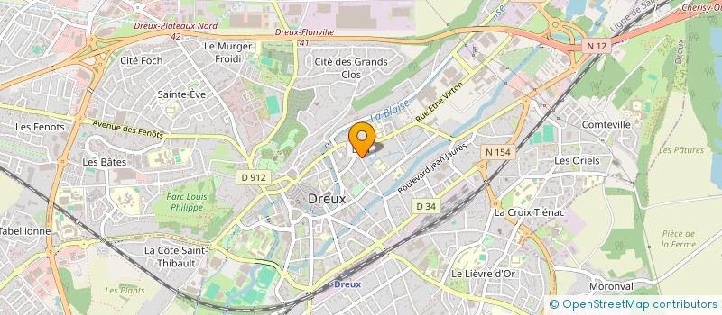 localisation de l'entreprise SCI LORMAYE à DREUX