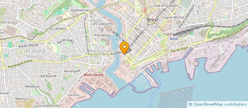 localisation de l'entreprise SCI LORMET LE  HELLOCO  BREST