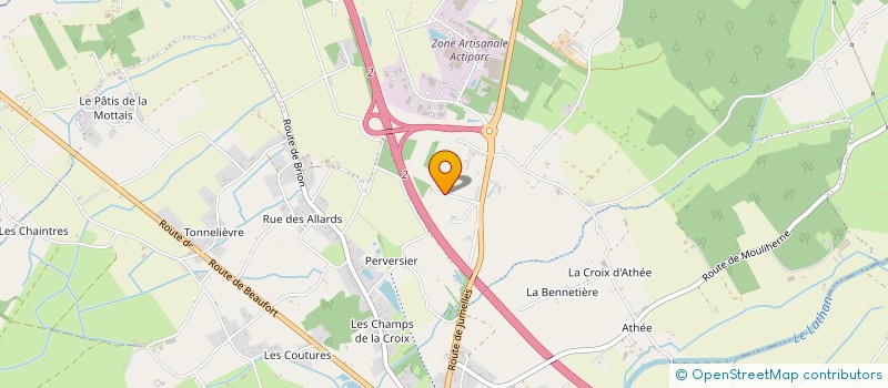 localisation de l'entreprise SCI LORNAT à GENNES-VAL-DE-LOIRE