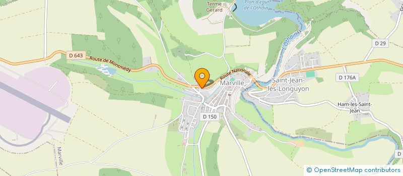 localisation de l'entreprise SCI LORRAINAURE  MARVILLE