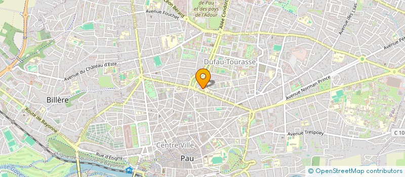 localisation de l'entreprise SCI LORRAINE à PAU