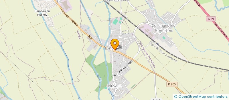 localisation de l'entreprise SCI LORRAINE  LONGEAULT-PLUVAULT