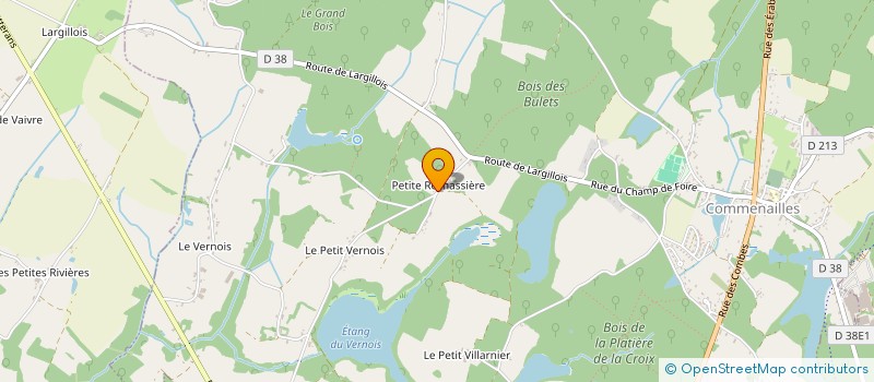 localisation de l'entreprise SCI LORRAINE  COMMENAILLES