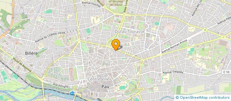 localisation de l'entreprise SCI LORRAINE à PAU