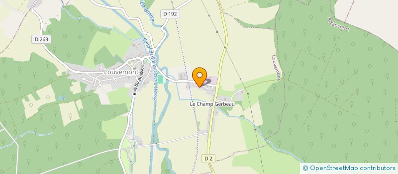 localisation de l'entreprise SCI LORRAINE à LOUVEMONT