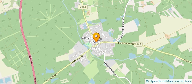 localisation de l'entreprise SCI LORRAINE à ARDON