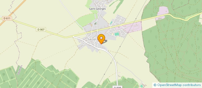 localisation de l'entreprise SCI LORRAINE-AVEYRON  SAIZERAIS